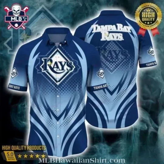 Discover Taamppa Baay Raays Blue Fade Performance Hawaiian Shirt, Gift for Fan