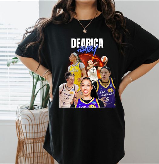 Discover Dearica Hamby Graphic Tee: WNBA Basketball Fan Shirt
