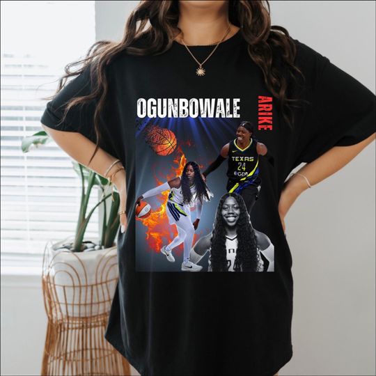 Discover Arike Ogunbowale Basketball Graphic Tee: Unisex Sports Fan Shirt