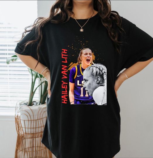 Discover Hailey Van Lith Graphic Tee: Women's Basketball Fan Apparel