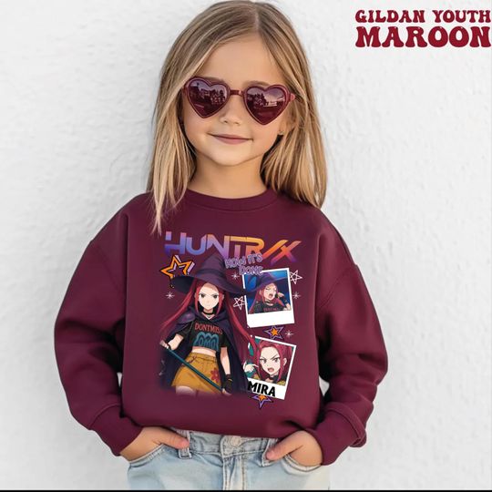 Kpop Huntrix Mira Halloween Sweatshirt, Huntrix Put A Spell On Me Sweatshirt, Kpop Demon Hunters Mira, Derpy Tiger Tee, Gift for Huntrix fans