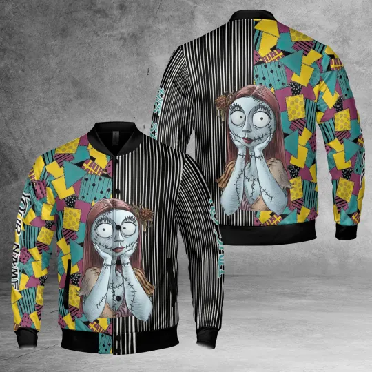 Personalized Jack And Sally Couple Nightmare Before Christmas Jacket