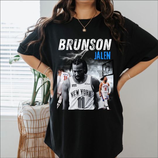 Discover Jalen Brunson Basketball Fan Tee: Unisex Sports Apparel