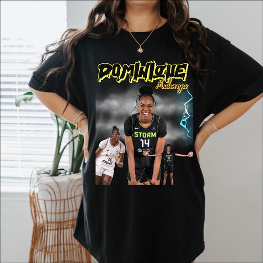 Discover Dominique Malonga Basketball Graphic Tee: Unisex Sports Spirit Shirt