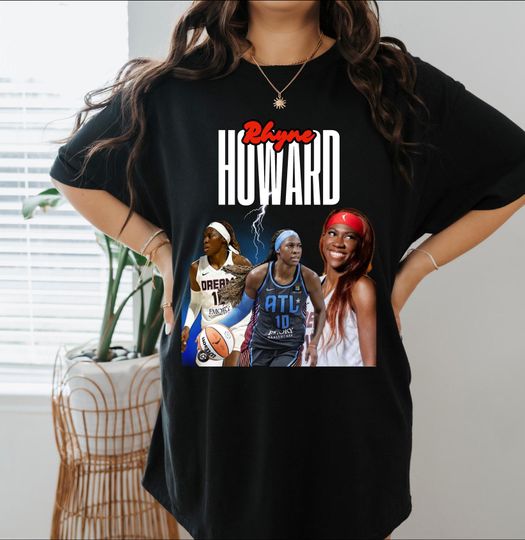 Discover Rhyne Howard WNBA T-shirt: Unisex Heavy Cotton Basketball Tee