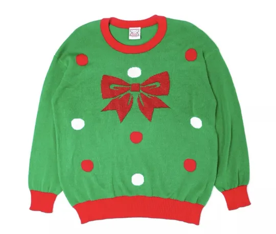 Discover New Merry Christmas Womens M Sweater Ugly Christmas Pullover
