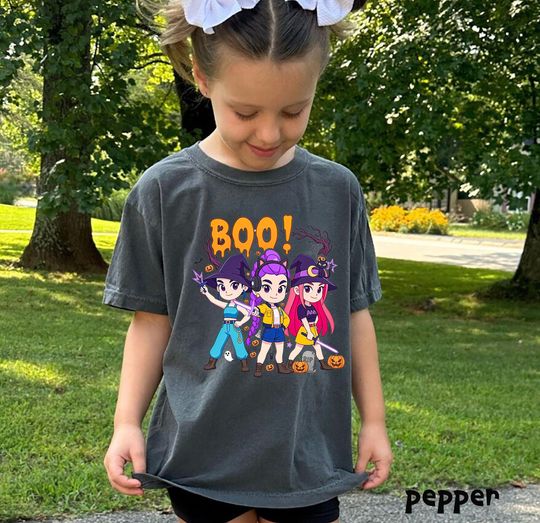 huntrix halloween shirt derpy tiger shirt kpop huntrix t shirt demon hunters saja girls shirt spooky season