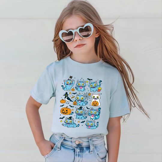 Discover Halloween Funny  Demon Hunters Tiger Kids Shirt, Demon Hunter Tiger Tee for Toddlers, K-pop Shirt, Hunters Tiger Youth Tee, Cute Animal Gift