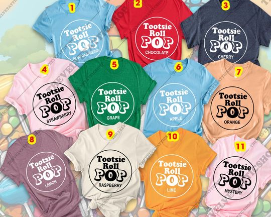 Halloween 2025 Candy Pop Costume Shirt | Funny Lollipop Parody Tee | Family Group Outfit or Softball Team Matching Halloween Idea