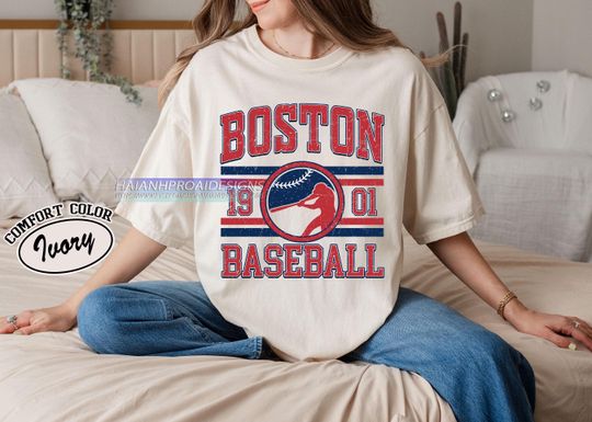 Discover Vintage Boston Comfort colors T- shirt, Boston baseball Fan shirt, Baseball Fan Tee, Boston Baseball merch