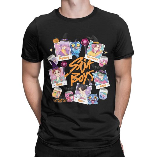 Men's KPop Demon Hunters Halloween Saja Boys T Shirt