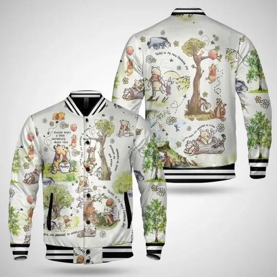Discover Vintage Pooh Bear And Friends Winnie The Pooh Besties Forever Jacket