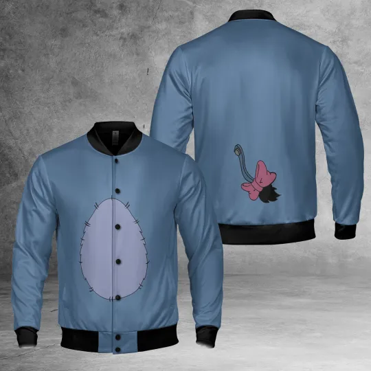 Eeyore Donkey Cosplay Costume Winnie The Pooh Eeyore Lovers Gift Jacket
