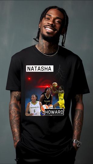 Discover Natasha Howard Graphic Tee: Indiana Fever WNBA Unisex T-Shirt