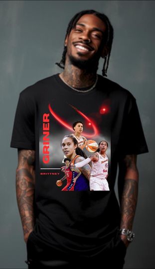 Discover Brittney Griner Graphic Tee: WNBA Atlanta Dream Shirt