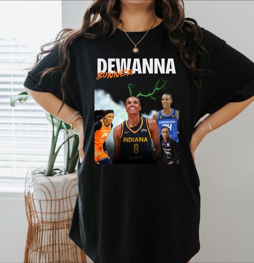 Discover Dewanna Bonner Graphic Tee: Indiana Fever WNBA Unisex Shirt