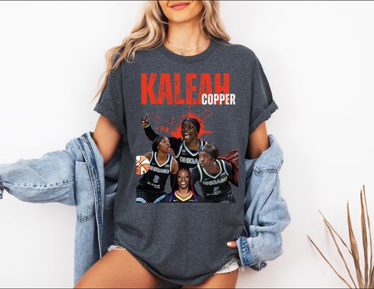Discover Kahlea Copper Graphic Tee: Chicago Sky WNBA Fan Shirt