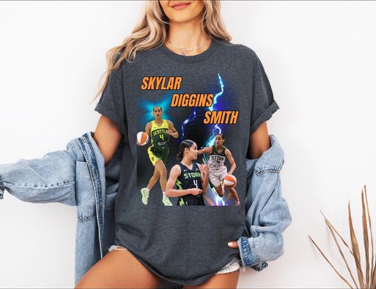 Discover Skylar Diggins Smith Graphic Tee: Seattle Storms WNBA Fan Shirt