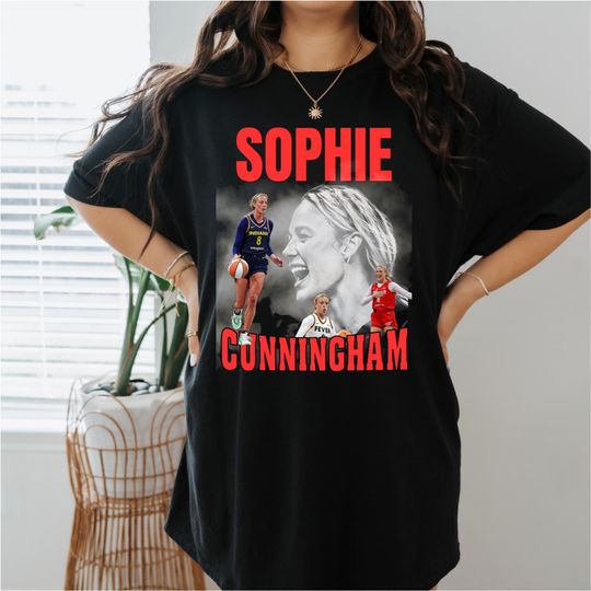 Discover Indiana Fever T-Shirt: Sophie Cunningham Graphic Tee