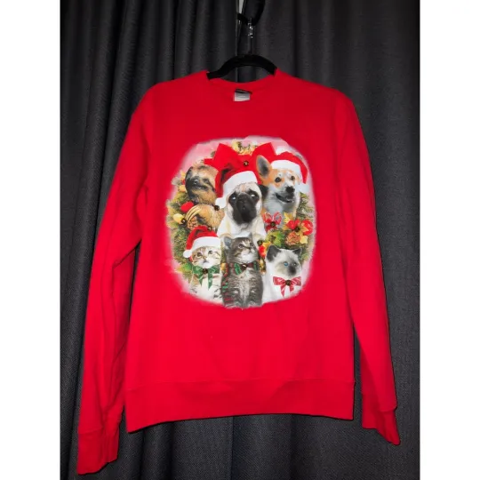Discover Ugly Christmas Sweater Xmas Sweatshirt Crewneck Size Large