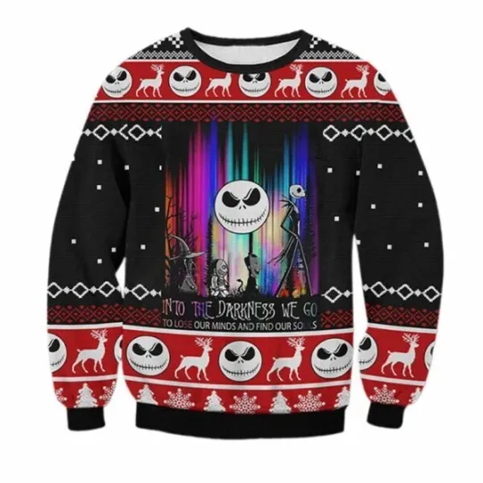 Nightmare Before Christmas Ugly Sweater BG
