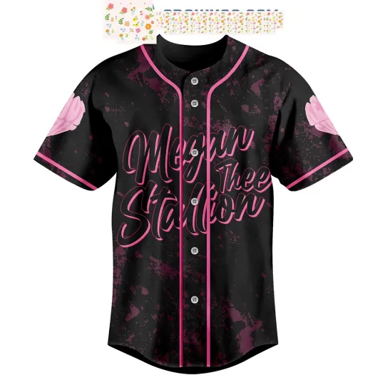 Discover Megan Thee Stallion I Might Just Give You A Bite Of The Sweetest Pie Baseball Jersey Personalize