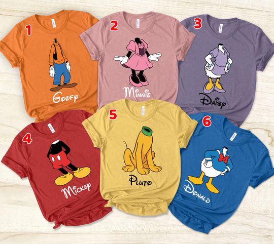 Discover Mickey & Friends Group Costume Shirts, Disney Halloween Cosplay Shirt, Mickey_s Not So Scary Party, Halloween Family Trip Tee