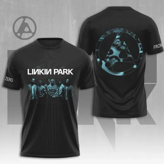 Discover Linkin Park From Zero 2025 Tour 3D T-Shirt