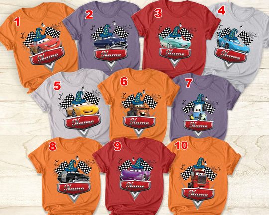 Discover Disney Cars Halloween Shirt-Disney Cars Movie Halloween Shirt-Disney Halloween Shirt-Halloween Party Shirt-Disney Halloween Shirt