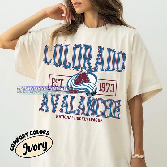 Colorado Avalanche Hockey T-shirt, Colorado Hockey Gift For Fan