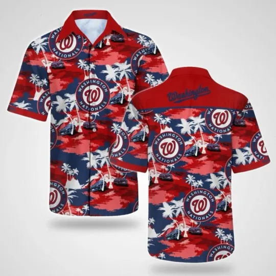 Discover Washington Natiionalls Coastal Dream Hawaiian Shirt Summer Aloha, Gift for Fan