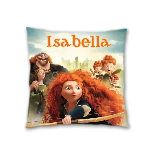 Discover Custom Name Blanket Disney BRAVE Pillow, Personalized Blanket, Fleece Blanket