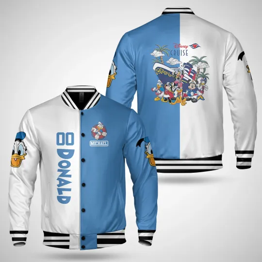 Discover Personalized Donald Duck & Friends Cruise 2025 Summer Trip Jacket