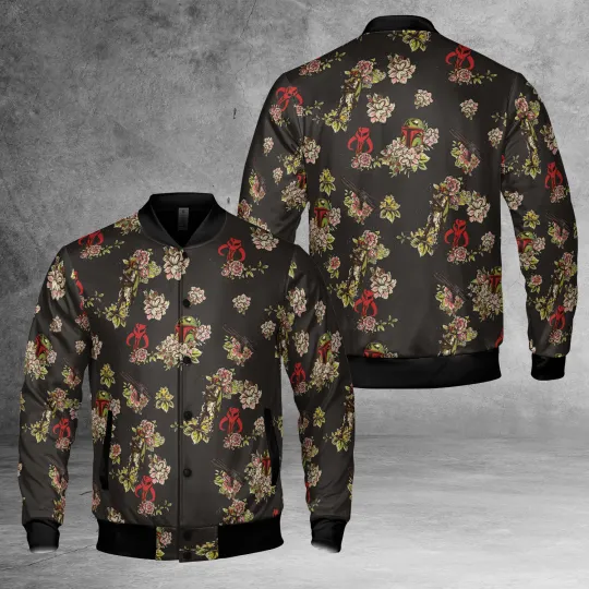 Star Wars Boba Fett Floral Star Wars Vibes Jacket