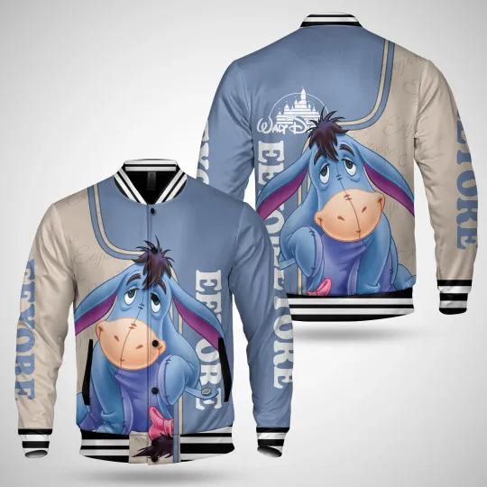 Discover Eeyore Donkey Winnie The Pooh Cartoon Lovers Father's Day Gift Jacket