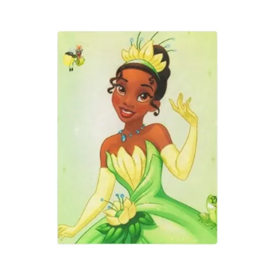 Discover Princess Disney Blanket Custom Name, The Princess Tiana& The Frog Fleece Blanket