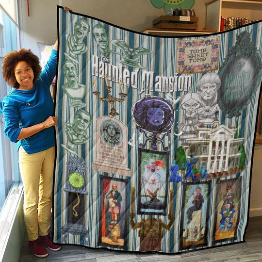 Discover The Haunted Mansion, Memories - Lightweight & Breathable Quilt