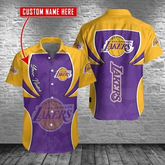 Discover Personalized LA Lakerss Basketball Team Casual Shirt Unisex Adults, Gift for Fan