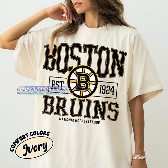 Boston Bruins Hockey T-shirt, Boston Hockey Gift For Fan