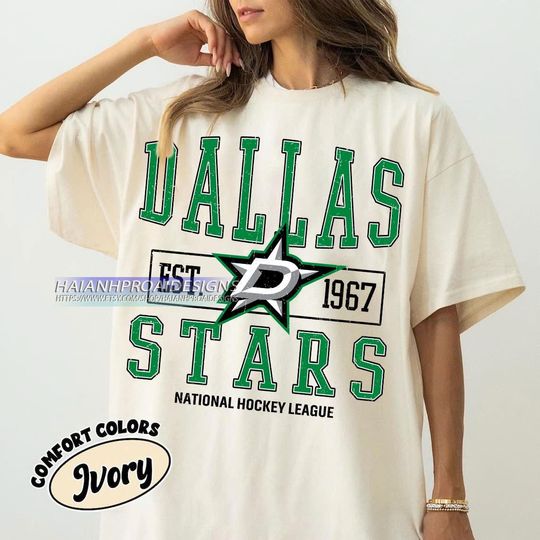 Dallas Stars Hockey T-shirt, Dallas Hockey Gift For Fan