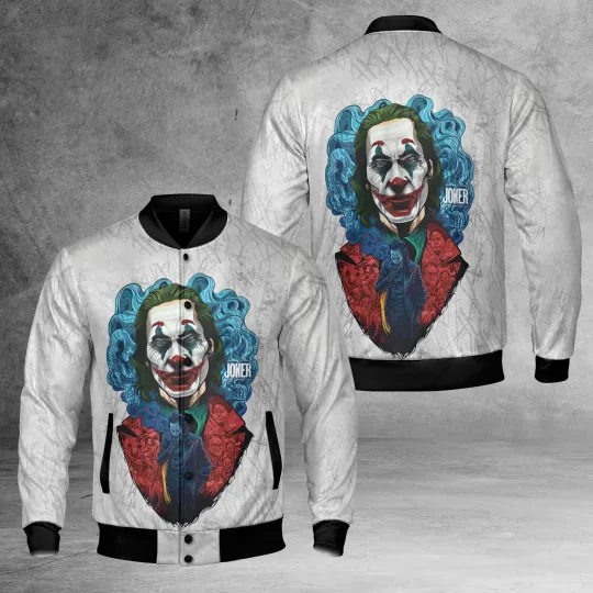 Discover Horror Clown Joker Let's Put A Smile On That Face The Dark Night Jacket