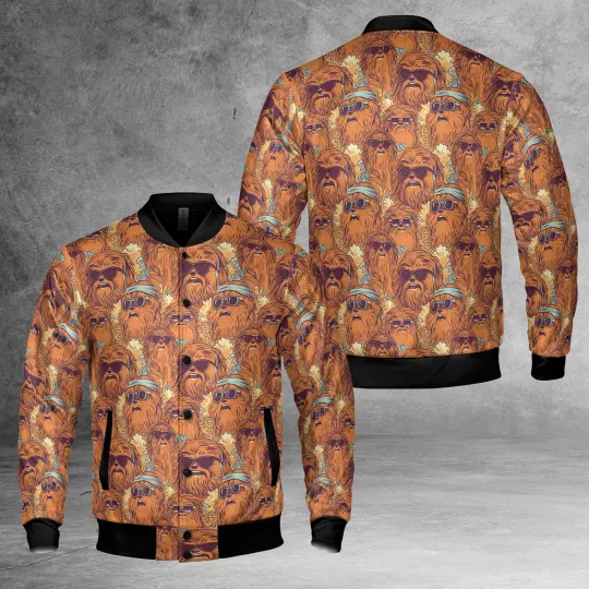 Discover Never Too Old For Chewbacca Retro Chewy Guardians Of The Galaxy Jacket