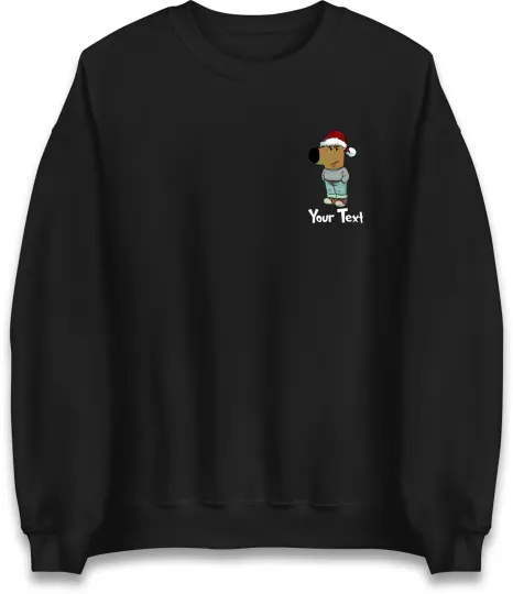 Discover Personalized Chill Guy Christmas Left Chest Printed Sweatshirt