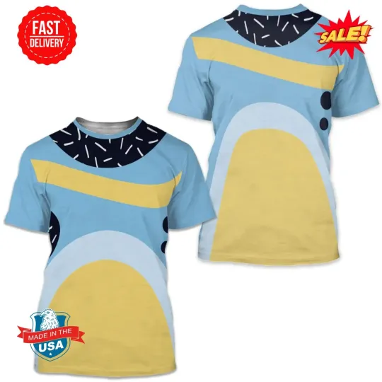 Discover Bandit Dad Chilli Halloween costume T Shirt Classic 3D T-shirt