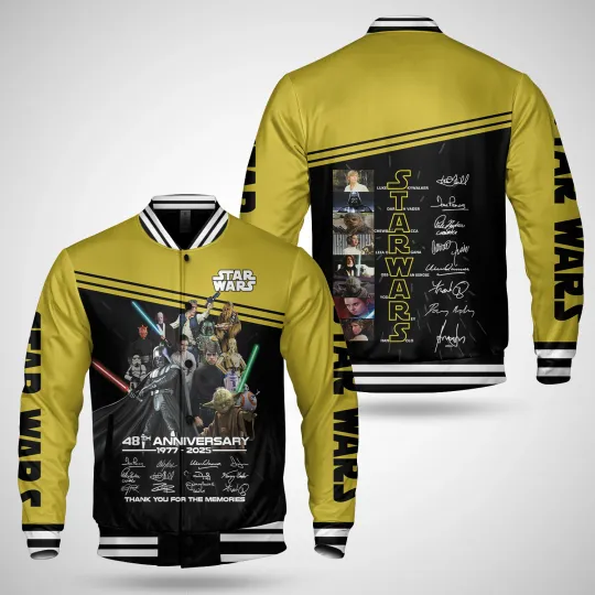 Star Wars 48th Anniversary 1977 2025 Thank You Jacket