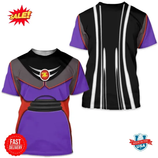 Discover Zurg Shirts, Antagonist Toy Cosplay Costume 3D T-Shirt