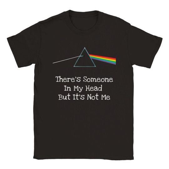 Classic Pink Floyd Style Unisex Crewneck T-shirt