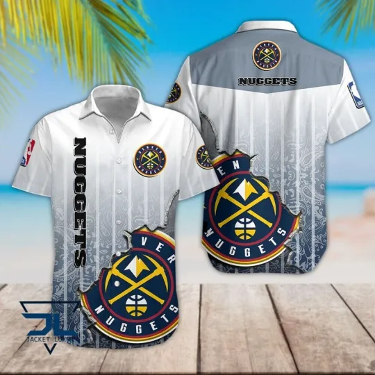 Discover Denver Basketball Team Nuggetss Casual Shirt Button Down Unisex Adults, Gift for Fan