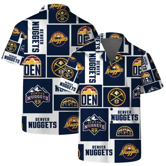 Discover Denver Basketball Team Nuggetss Casual Shirt Button Down Unisex Adults, Gift for Fan