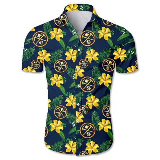 Discover Denver Basketball Team Nuggetss Hawaiian Shirt Button Down Unisex Adults, Gift for Fan
